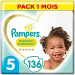 Pampers premium protection talla 5 (11 a 16 kg) 10