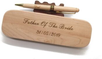 Caja de madera para biros personalizada 22