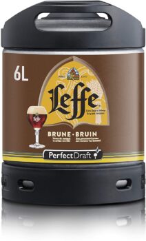 Leffe - Cerveza negra en barril de 6l 1