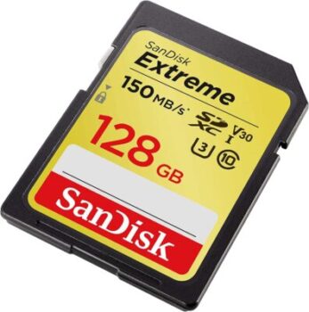 Tarjeta de memoria SanDisk Extreme 128GB SDXC 4