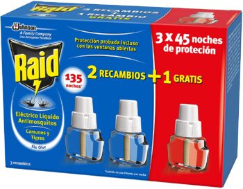 Raid - Recarga para el antimosquitos eléctrico 8