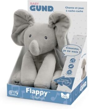 Gund - Flappy el elefante peluche interactivo 75
