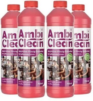 AmbiClean - Juego de 4 botellas de descalcificador líquido 7