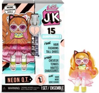 L.O.L. ¡Sorpresa! JK Doll Neon Q.T. 4