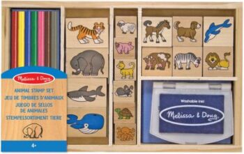 Melissa & Doug 13798 - Set de sellos de animales 1