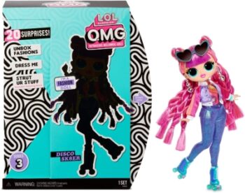 L.O.L. ¡Sorpresa! - Muñecas de colección para niñas Roller Chick-OMG Serie 3 8