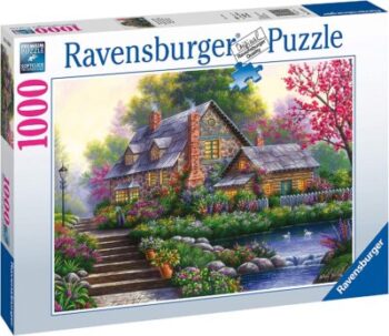 Ravensburger Romantic Cottage - 1000 piezas 8