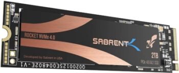 Sabrent M.2 2280 Rocket Nvme PCIe 4.0 2 TB con disipador 8