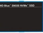 WD Blue SN550 500 GB SSD NVMe, Gen 3 x4 PCIe, M.2 2280 10