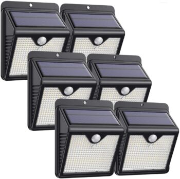 Lámpara solar de exterior - 6 Pack 150 Led 1000 Lumens - IPosible 1