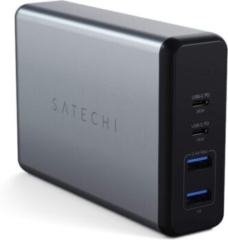 Cargador de sobremesa SATECHI Pro USB-C, 108W PD 4