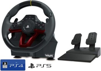 Volante y pedales de PS4/PS5 4