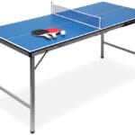 Mesa de ping pong plegable Relaxdays 9