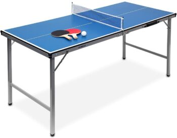 Mesa de ping pong plegable Relaxdays 1