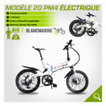 Bicicleta eléctrica plegable 20PM4 Blancmarine 16