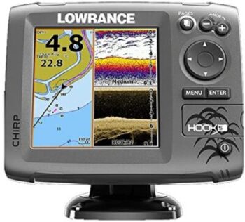 Lowrance- Hook 5 Fishfinder/Mapplotter Negro 5