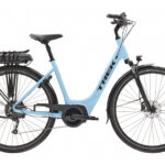 TREK Bicicleta eléctrica de ciudad para mujeres 15
