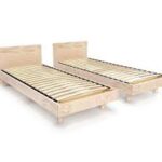 Cama gemela de madera maciza de ABC Furniture 10