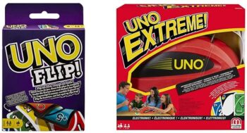 Uno Flip + Uno Extreme Mattel Games 1