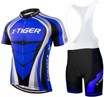 X-Tiger - Maillot y culotte de ciclismo 8