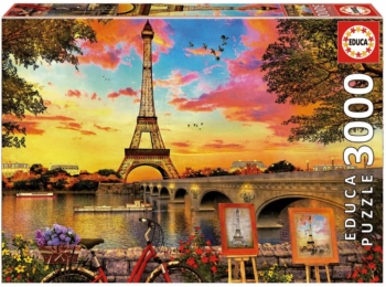 Educa Sunset in Paris - 3000 piezas 23