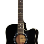 Harley Benton D-120CE BK - Guitarra acústica 10