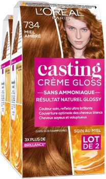 L'Oréal Paris - Tinte de pelo tono sobre tono Casting Crème Gloss 1