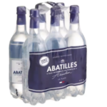 Agua mineral natural embotellada Abatilles 12