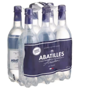 Agua mineral natural embotellada Abatilles 3