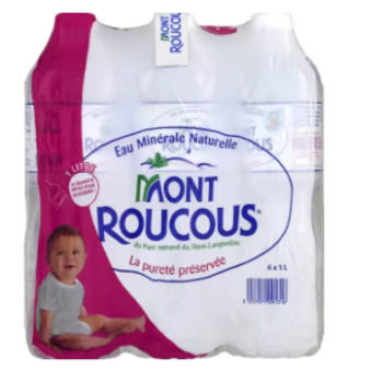Agua mineral embotellada MONT ROUCOUS 4