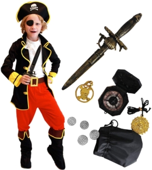 Tacobear - Disfraz de pirata para niño 4
