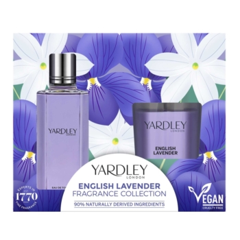 YARDLEY - Set de Agua de Colonia y Vela Perfumada 4