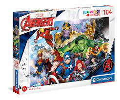 Puzzle 104 piezas Marvel Avengers Clementoni 72