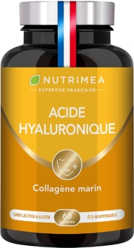 Suplemento de ácido hialurónico puro y colágeno marino - Nutrimea 1