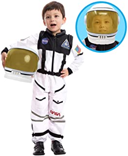 Disfraz de piloto de la NASA con casco abatible 64