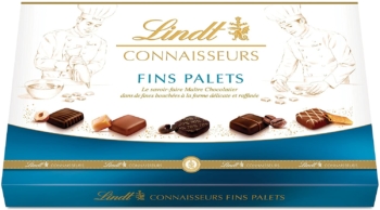 Caja de chocolate Lindt Connaisseurs Fine Palets 6