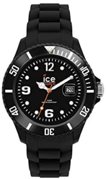 Reloj negro con correa de silicona Ice-Watch 103