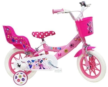 Bicicleta Minnie de 12'' para niñas 3