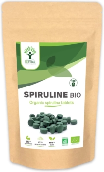 Bioptimal Spirulina Organic - 150 comprimidos 8