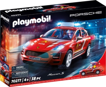 Playmobil Porsche Macan S y bombero 11
