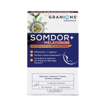 Granions - Somdor+ Melatonina - 15 Comprimidos 6