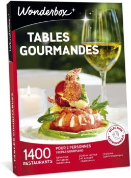 Tables gourmandes - Wonderbox 90