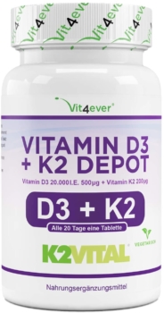 Vit4ever - Vitamina D3 + K2 3