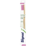 Signal Cepillo de dientes manual de bambú 100% natural 10
